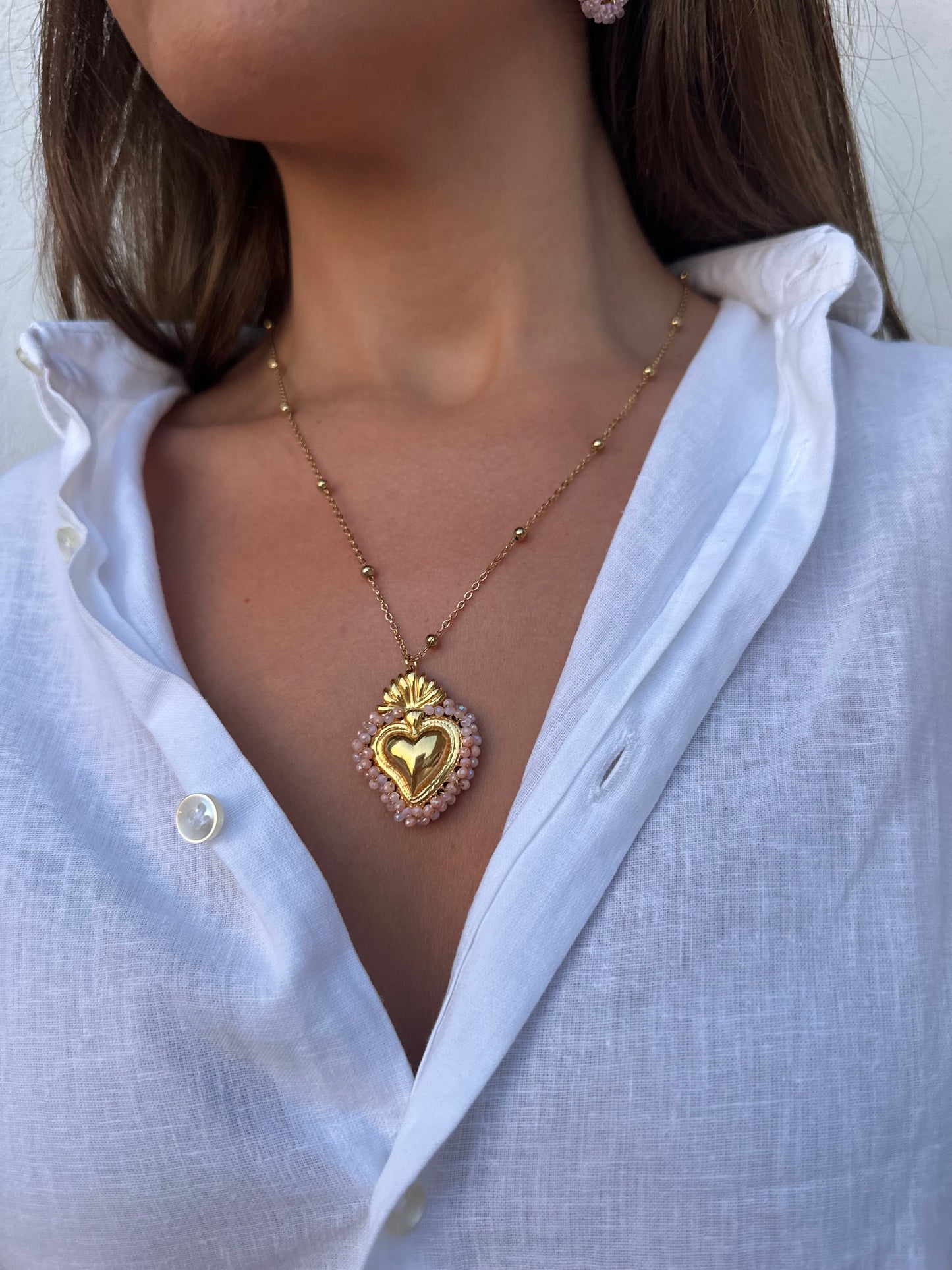COLLANA CUORE SACRO
