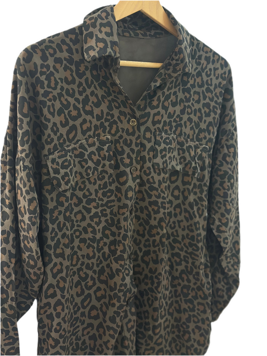 Camicia leopardata