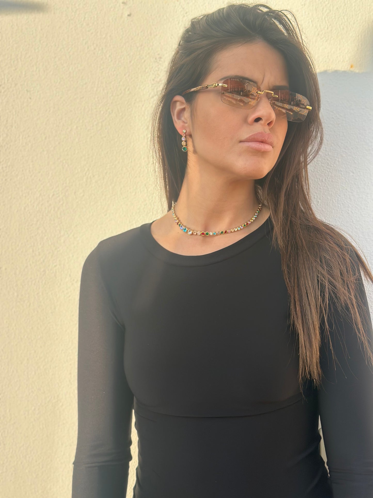 COLLANA BRILLA MULTICOLOR