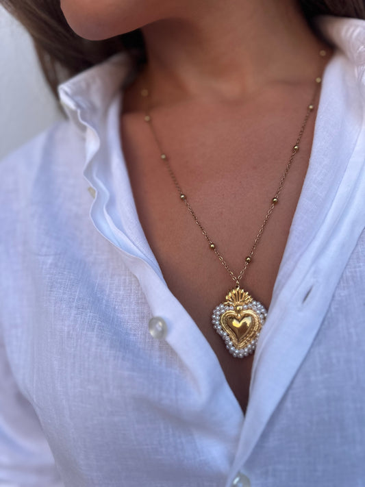 COLLANA CUORE SACRO