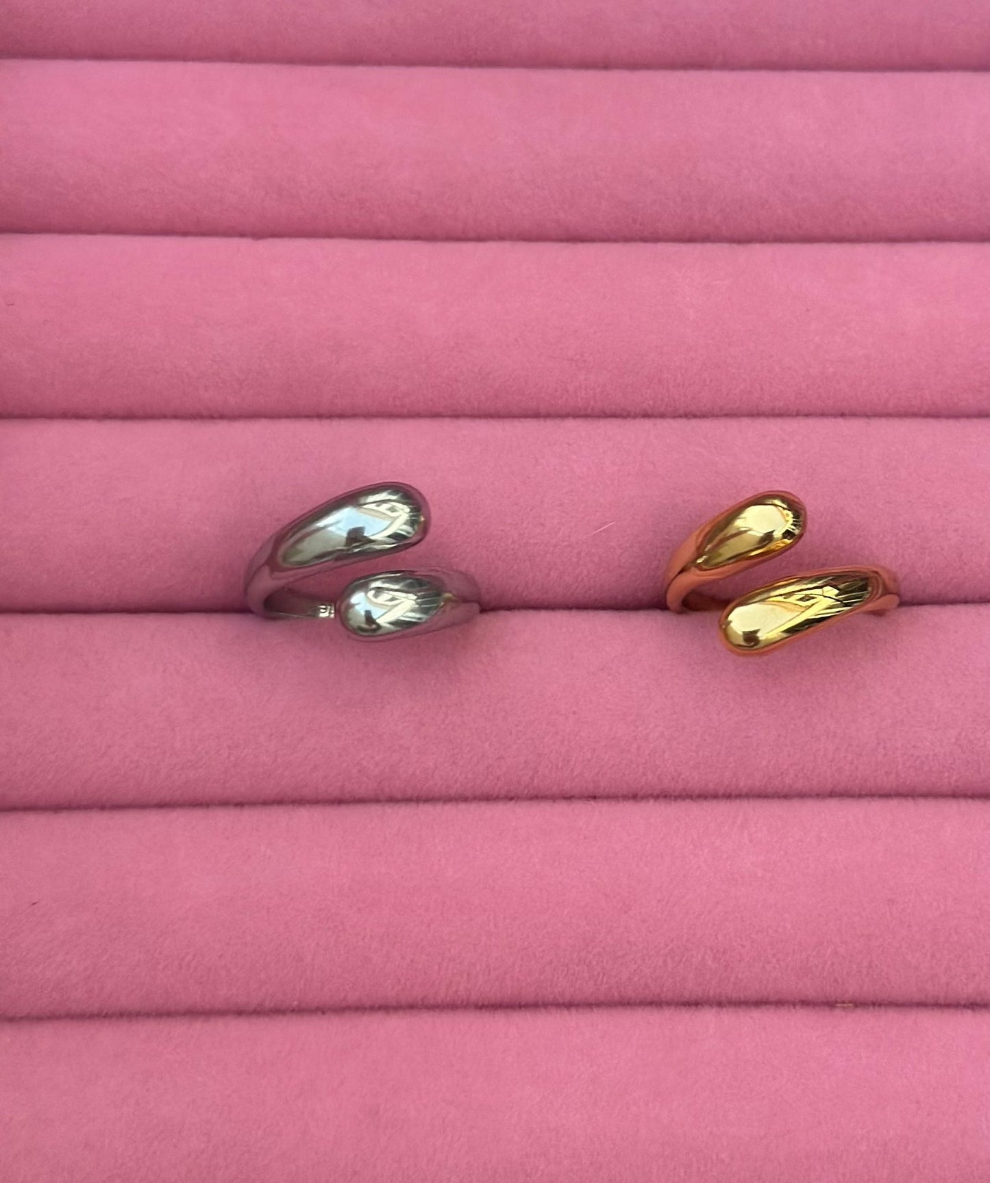 Anello snake in acciaio inossidabile regolabile