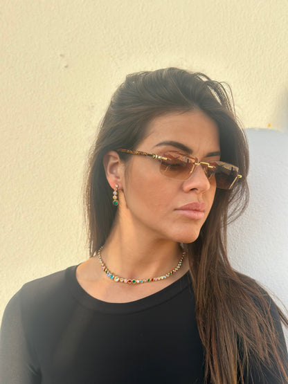 COLLANA BRILLA MULTICOLOR