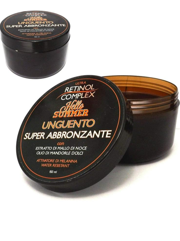 Abbronzante ungente retinol