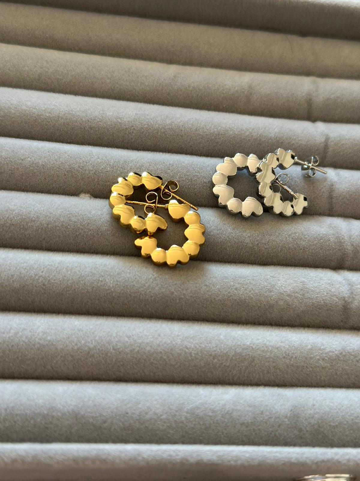 Orecchini mille cuori