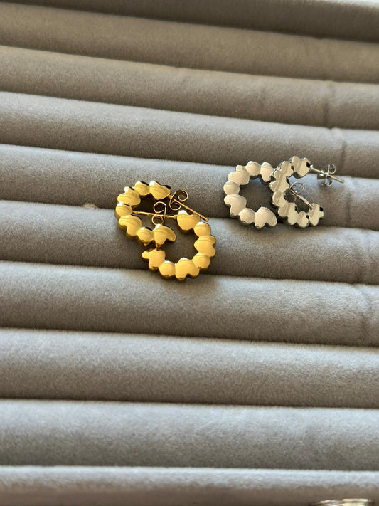 Orecchini mille cuori