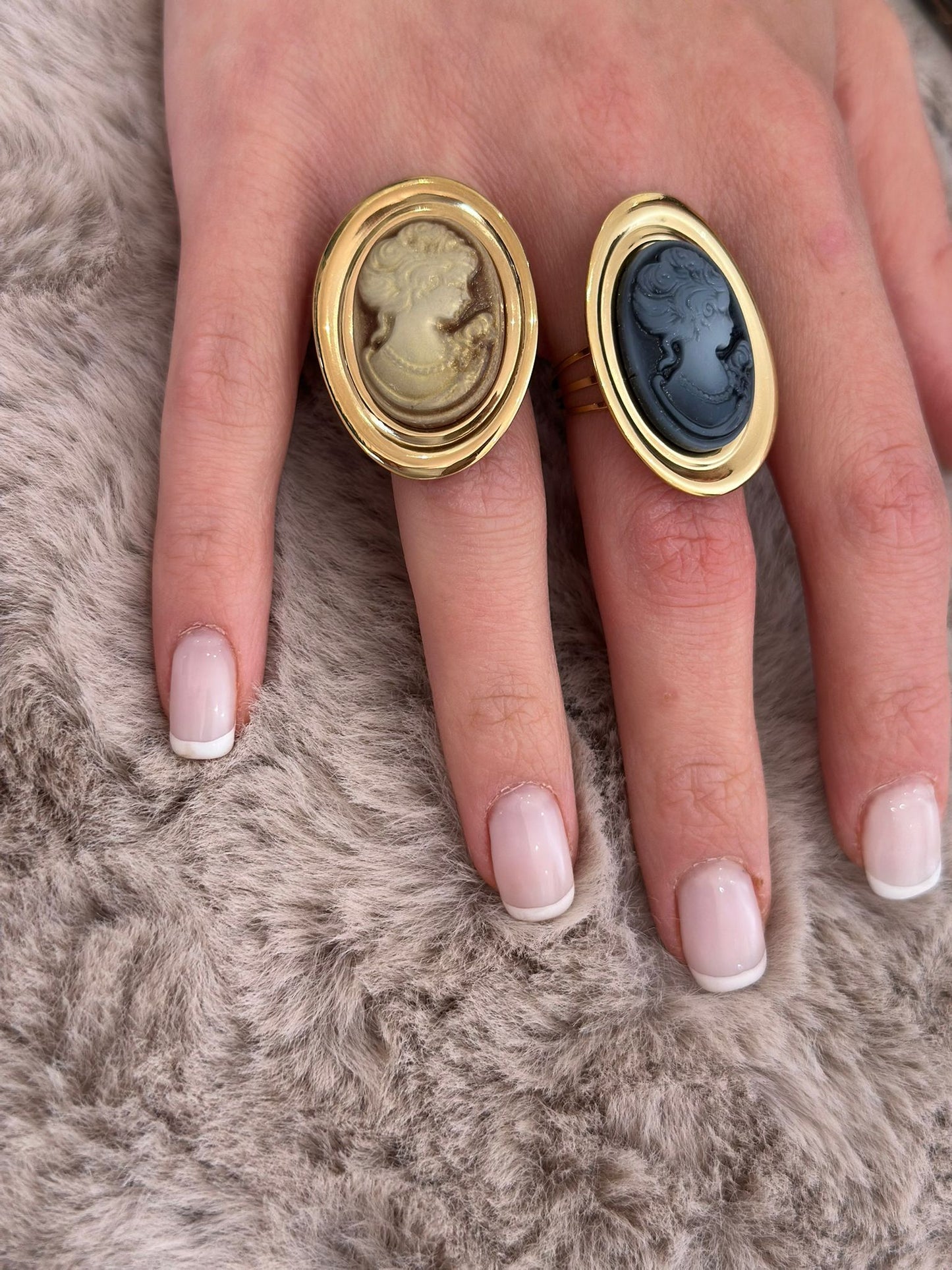 Anello cammeo