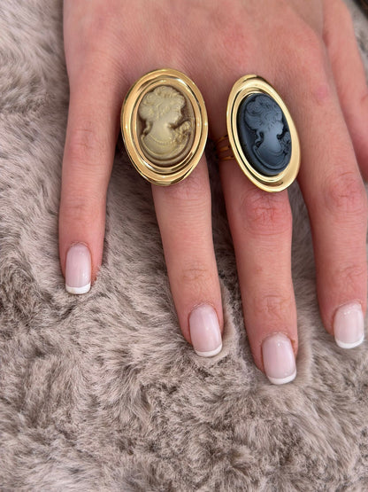 Anello cammeo