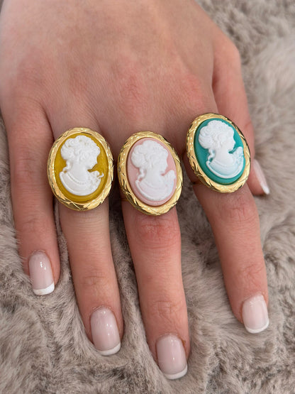 Anello cammeo